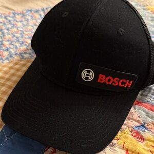 Bosch black baseball cap